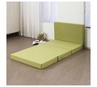Matelas pliable en mousse à mémoire de forme de 10,2 cm avec housse lavable - Matelas de sol portable pour lit d'invités de camping et soirées pyjama - Solution confortable pour économiser de l'espace