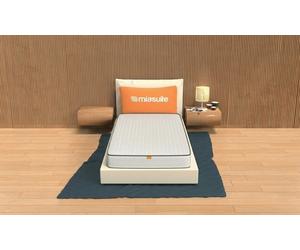 Matelas pliable en mousse de 10 cm de hauteur : 140 x 180 cm
