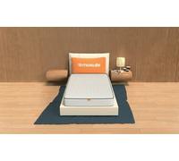 Matelas pliable en mousse de 10 cm de hauteur : 90 x 190 cm