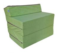 Matelas Pliable Fauteuil - NATALIA SPZOO - 195x70x10 cm - Mousse Polyuréthane - Déhoussable - 1 Place