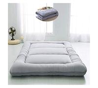 Matelas pliable imperméable chaud pour lit simple et double, idéal pour les étudiants et les dortoirs, style futon, 135 x 200 cm, solution de couchage confortable au sol