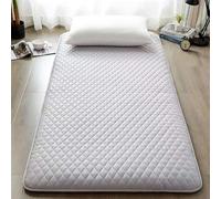 Matelas pliable portable - Matelas futon japonais confortable pour la maison et les voyages - Lit de sol pliable ultra doux pour une utilisation double et simple