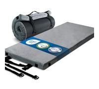 Matelas pliable pour camping - Matelas confortable avec mousse à mémoire de forme, idéal comme matelas de sol, lit d'invité ou matelas de couchage de camping pour des nuits reposantes