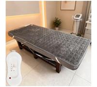 Matelas Pliable pour Salon De Beauté, Surmatelas De Spa avec Trou, 3 Réglages De Température, Housse Chauffante pour Table De Massage Électrique, pour Services De Massage,180cm Without Holes