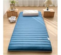 Matelas pliable - Surmatelas futon en coton doux de style minimaliste avec surface matelassée, soutien moelleux, dessus de lit portable léger pour chambre à coucher, dortoir, étudiant, appartement