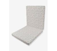 Matelas pliant 2 volets Au fil de l'Eau bleu imprimé 60X120