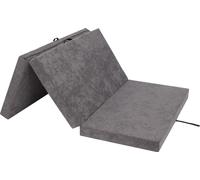 Matelas pliant BEN - 200×120×10 cm - pliable, housse lavable, matelas mousse ferme, tissu Aloba, lit d'appoint & tapis de yoga | Pillowprim