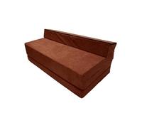 Matelas pliant sofa NATALIA SPZOO - 120x200 cm - Mousse polyuréthane - Marron