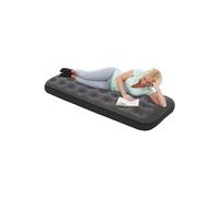 matelas pneumatique 1 personne 191 x 99 x 22 cm noir/gris