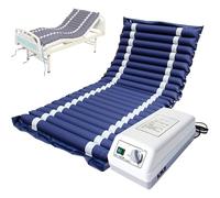 Matelas pneumatique à pression alternée avec pompe réglable pour la prévention des maux de lit chez les patients alités