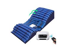 Matelas pneumatique Anti-escarres Matelas à Pression alternée, Matelas pneumatique en PVC de qualité Domestique avec Pompe à air, Fonction de Jambe pliée E