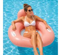 Matelas gonflable Rose 114 x 107 cm