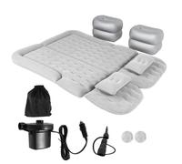 Matelas pneumatique - SONEW - Lit de voyage gonflable - 3 places - Surface de flocage - Pompe à air électrique