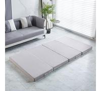 Matelas portable pour lit double, housse antidérapante, lavable, lit d'appoint, matelas pour voyage, camping, canapé-lit, tapis de sol, solution de couchage confortable