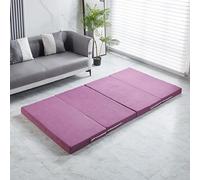 Matelas portable pour lit double, housse antidérapante, lavable, lit d'invité, canapé de couchage, matelas de sol pliable pour voyage, camping, voiture, solution confortable et polyvalente.