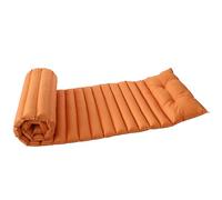 Matelas pour Bain de Soleil, Orange, 180x60cm, avec Traitement déperlant et Anti-UV, Collection Borneo