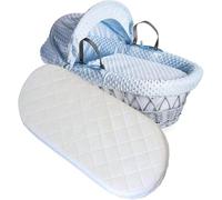 Matelas pour bébé avec housse matelassée à coins arrondis pour landau Venicci 75 x 32 cm