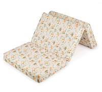 Matelas pour bébé Matelas pliable Enfants Matelas de voyage 120x60 Hauteur 9cm Pliable - Renards