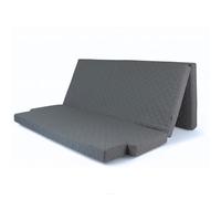 Matelas pour cabine de conducteur, pour VW Multivan T5/T6, 3 pièces, matelas de camping, pliable, avec mousse à mémoire de forme et sac de transport, convient pour VW T5 T6
