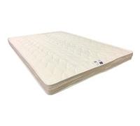 King of Dreams Matelas pour Canapé lit 140x200 Mousse Rembourrage 100% polesther Tissu Strech très résistant - Hauteur 10 cm - Soutien Ferme + Oreiller à Mémoire de Forme 140x200 YELLOW10