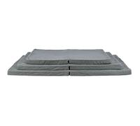Matelas pour chien - TRIXIE - Samoa Vital - Gris - 100×70 cm - Orthopédique
