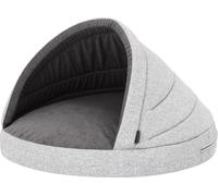 Matelas pour chiens Lit pour animaux Niche pour chiens Coussin Couché Caverne pour chiens Lit Canapé Panier pour chiens Lit pour animaux Repos pour chiens Matelas, 90 x 90cm, Cendres