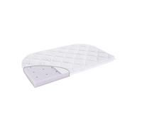 Matelas pour lit d'appoint Brise Light XXL - Dimensions : 57,5 x 105 x 6 cm - 2 coins arrondis