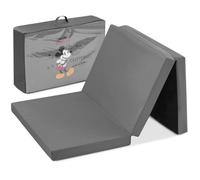 Matelas pour lit de voyage - SLEEPER - 120 x 60 cm - Ep. 5 cm - Pliable - Gris - HAUCK