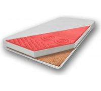 Matelas pour lit d'enfant - Housse amovible blanche, Matelas en mousse à zones 70x160x12 cm