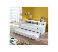 matelas pour lit tiroir bultex nano 80x180 - Blanc - Garantie 5 ans - Bultex