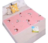 Matelas pour RèGles Grande alèse Lavable for Incontinence urinaire chez Les Adultes et Personnes âgées, protège-draps menstruels for Femmes pour Une Période(Color-10,80x120cm -M)