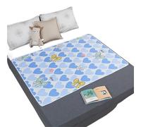 Matelas pour RèGles Grande alèse Lavable for Incontinence urinaire chez Les Adultes et Personnes âgées, protège-draps menstruels for Femmes pour Une Période(Color 9,120x150cm -XL)