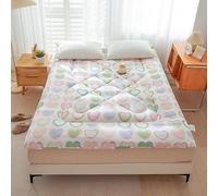 Matelas Pratique en Coton épais, Doux et agréable pour la Peau. Le Matelas Pliable en Coton est très adapté aux dortoirs et aux Voyages.