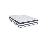 Matelas Quintessence 140x190, 30 cm Ép, Lit 2 Personnes, Mémoire de Forme Haute Densité 60 kg/m³, Accueil Moelleux, Soulage Le Mal de Dos, Soutien Ferme et Orthopédique, Chambre Adulte