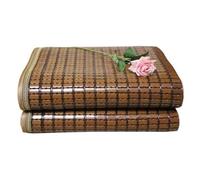 Matelas rafraîchissant pliable en bambou, tapis de lit isotherme respirant pour la maison, l'école, le dortoir