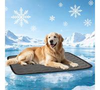 Matelas rafraîchissant pour chiens grand, auto-rafraîchissant, tapis pour chien 100 * 70 cm, couverture rafraîchissante pour chien, coussin rafraîchissant pour chien pour l'été, tapis pour chien