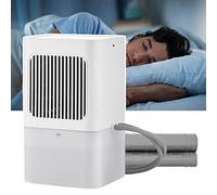 Matelas RafraîChissant pour Lit, SystèMe de Surmatelas Refroidisseur d'eau éLectrique pour Dormeur Chaud et Transpiration Nocturne, 3 Vitesses RéGlables, RéServoir d'eau Visible de 2L,160×70cm