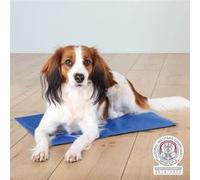 Trixie Tapis de refroidissement – 50 x 40 cm bleu – Refroidit plusieurs heures par contact corporel