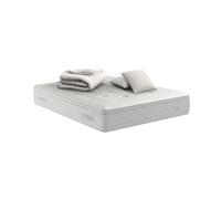 Matelas REFLEXION 160x200 - SIMMONS - Ressort ensachés, ferme, H33 + 2 OREILLERS+COUETTE
