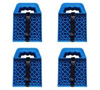 Matelas régulateur de véhicule récréatif à 4 divisions Haies de nivellement solides pour remorques de voyage mettant en évidence la face antidérapante et plan d'économie d'espace Cinq cents matelas