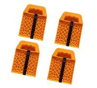 Matelas régulateur de véhicule récréatif à 4 divisions Haies de nivellement solides pour remorques de voyage mettant en évidence la face antidérapante et plan d'économie d'espace Cinq cents matelas