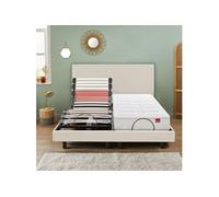 Matelas relaxation ressorts ensachés BALADE Equilibré 2x100x200