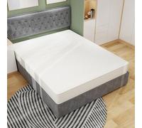 Matelas Respirant 3D enveloppé indépendamment, sans Bruit, Anti-interférence, Doux et Robuste, Double Soutien, fournit des Soins du Dos, Taille : 160 x 200 cm, épaisseur : 23 cm, Blanc (160 * 200cm)