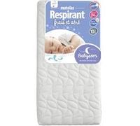Babysom Matelas Bébé Confort+ 70x140x14 cm – Respirant, Déhoussable, Oeko‑Tex