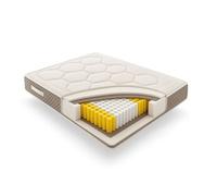 Matelas Simpur Matelas Royal Madeira 135 x 190 - Equilibre Entre FermetE et Douceur - Ressorts EnsachEs Healthy Spring & MEmoire de Forme HR - 25cm d'Epaisseur -