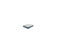 Matelas ressort 135x200 cm accueil souple soutien medium epaisseur 24 cm 7 zones