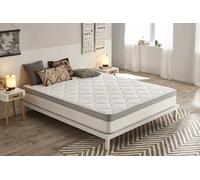 Moonia Spring Max Bagged Springs Taille double/complet High density foam mattress Blanc
