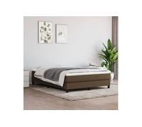 Matelas ressort 140x190 cm accueil ferme soutien moelleux épaisseur 20 cm 1 zones + oreiller(s)