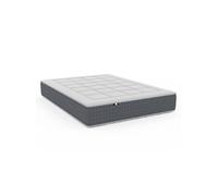 Matelas ressort 140x190 cm idliterie accueil souple soutien ferme épaisseur 30 cm 7 zones + drap-housse + housse de matelas + protège-matelas G
