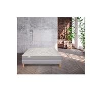 Matelas ressort 140x190 cm soutien ferme accueil enveloppant epaisseur 26 cm protege-matelas Non specifie zones